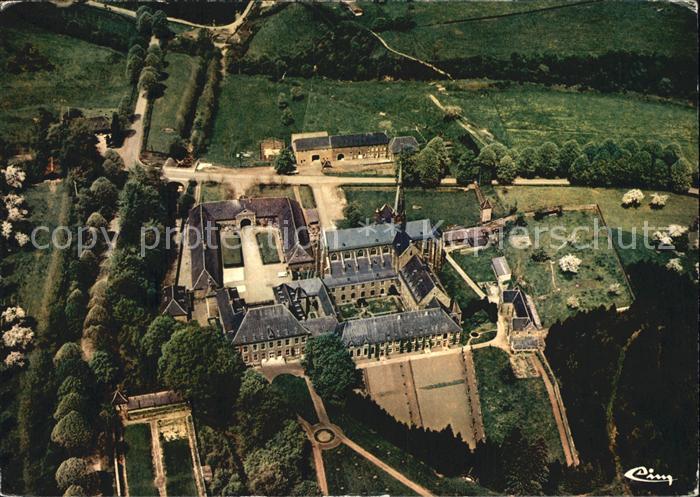 Aubel Fliegeraufnahme Abbaye Notre-Dame Val Dieu