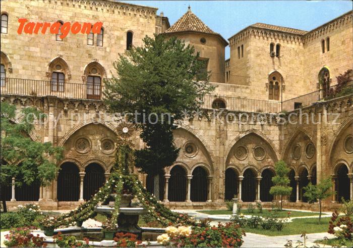 Tarragona Catedral Jardin del Claustra