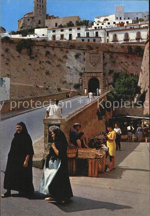 Ibiza Islas Baleares Ciudad Murallas y Catedral