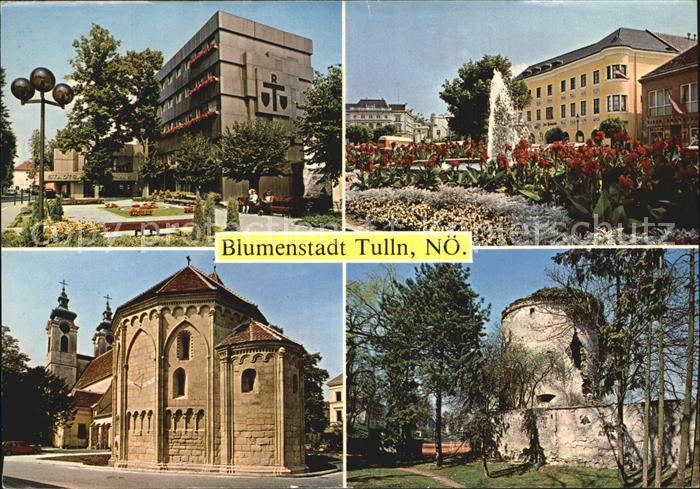Tulln Donau Rathaus Hauptplatz Stadtturm