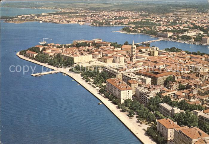 Zadar Zadra Zara Fliegeraufnahme