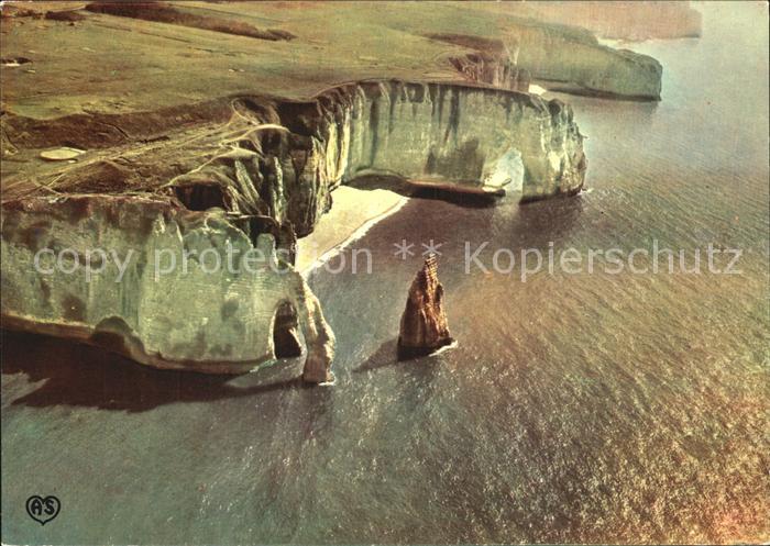 Etretat Fliegeraufnahme Steiklueste