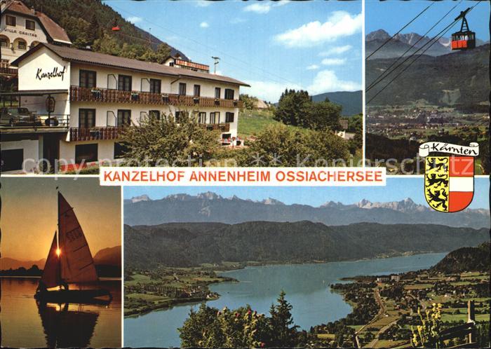 Annenheim Ossiacher See Kanzelhof Moessler Seilbahn Seepartie