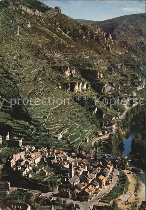 Gorges du Tarn Fliegeraufnahme