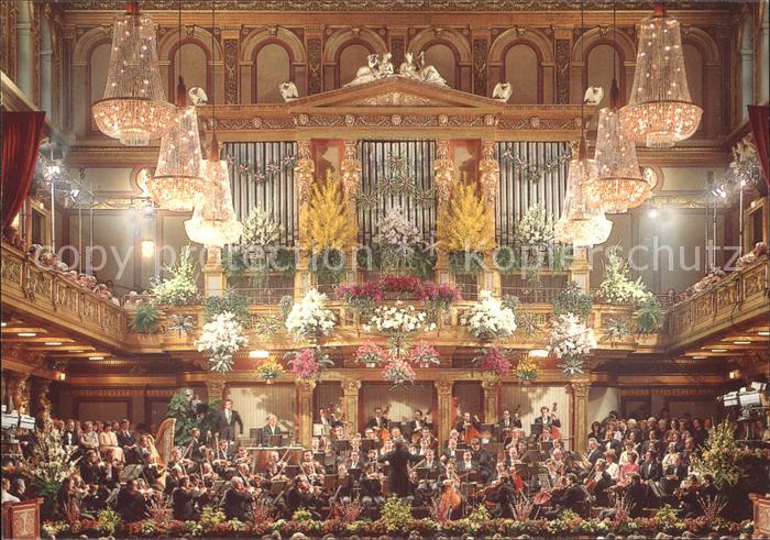 Wien Grosser Saal des Wiener Musikvereins