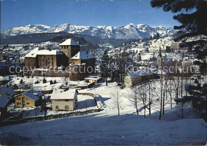 Feldkirch Vorarlberg mit Schweizer Berge