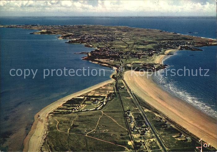 Quiberon Morbihan Fliegeraufnahme