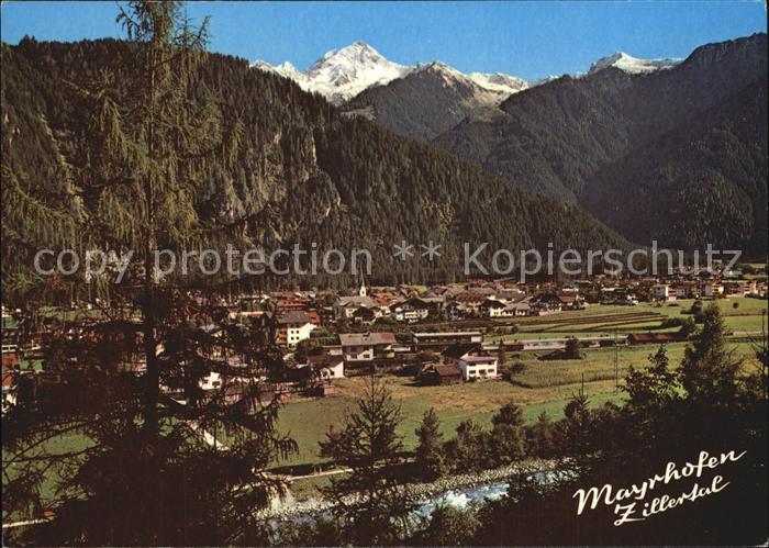 Mayrhofen Zillertal mit Ahornspitze