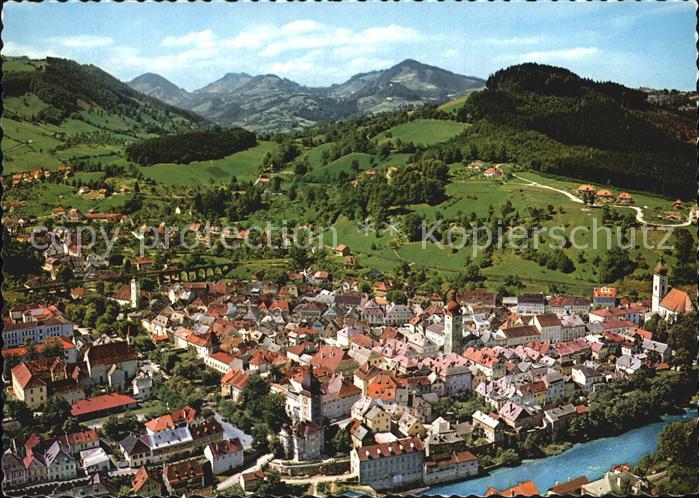 Waidhofen Ybbs Fliegeraufnahme Ybbs