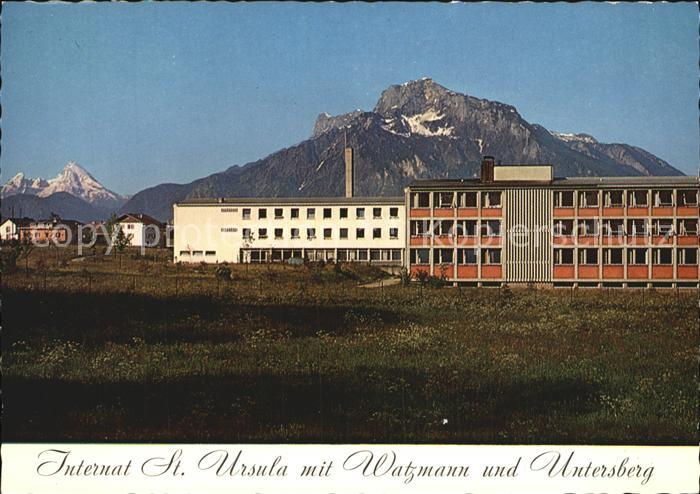 Watzmann und Untersberg Internat St. Ursula