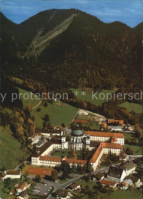Ettal Fliegeraufnahme Benediktinerabtei