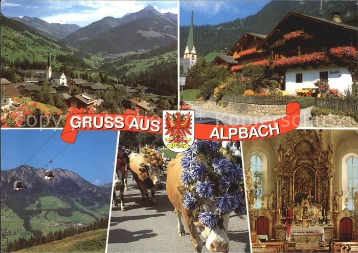 Alpbach Blumendorf Seilbahn
