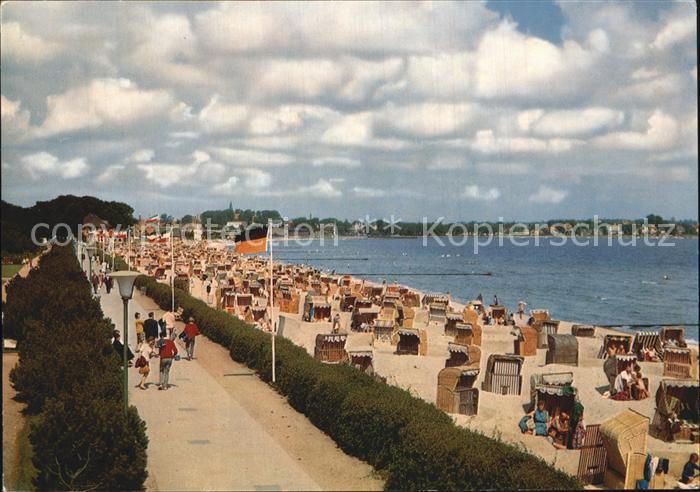 ECKERNFoeRDE Ostseebad Kurstrand mit Promenade