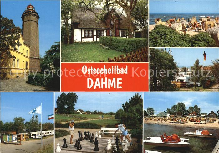 Dahme Mark Strand Leuchtturm Reetdachhaus