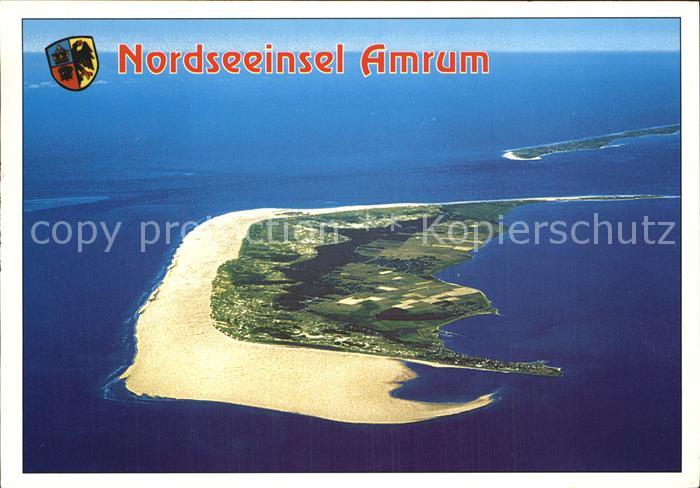 Amrum Fliegeraufnahme mit Sylt