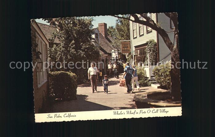 San Pedro California Whalers Warf in Ports O`Call Village