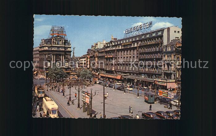 Bruxelles Bruessel Place de Brouckeres