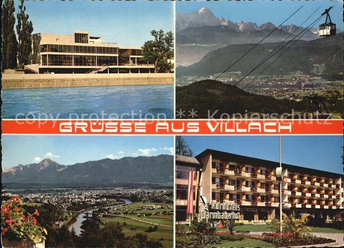 Villach Kaernten Kongresshaus Seilbahn