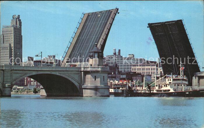 Toledo Ohio Cherry Street Bridge Drawbridge