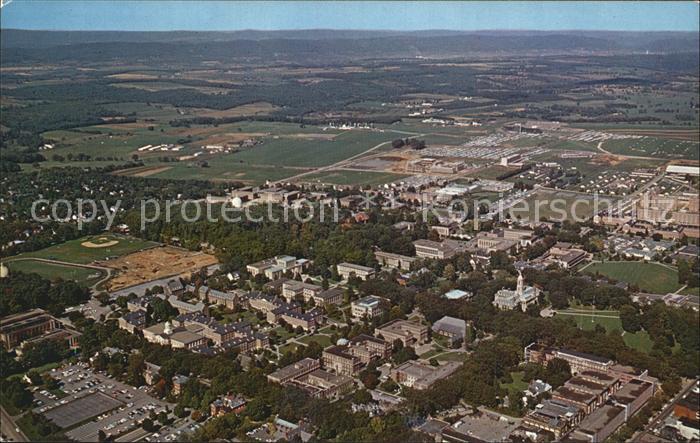 State College Campus of Pennsylvania State University aerial view