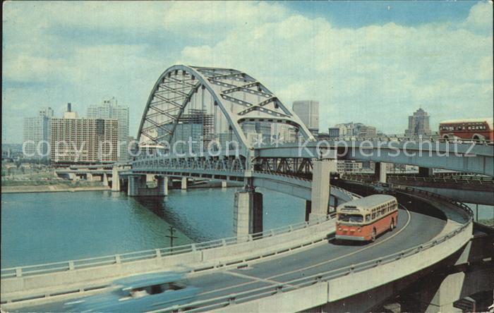 Pittsburgh Fort Pitt Bridge Monongahela River