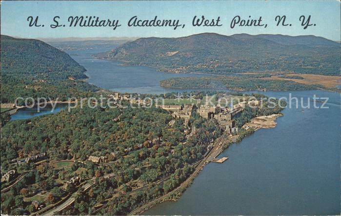 West Point New York US Military Academy aerial view