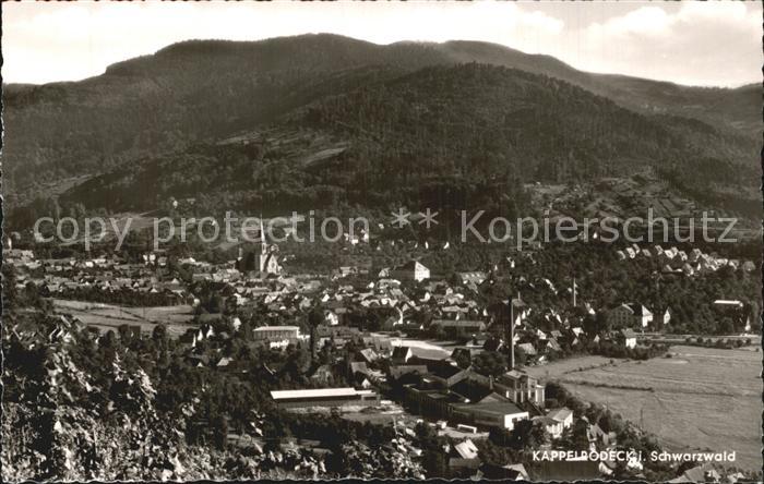 Kappelrodeck Panorama Schwarzwald