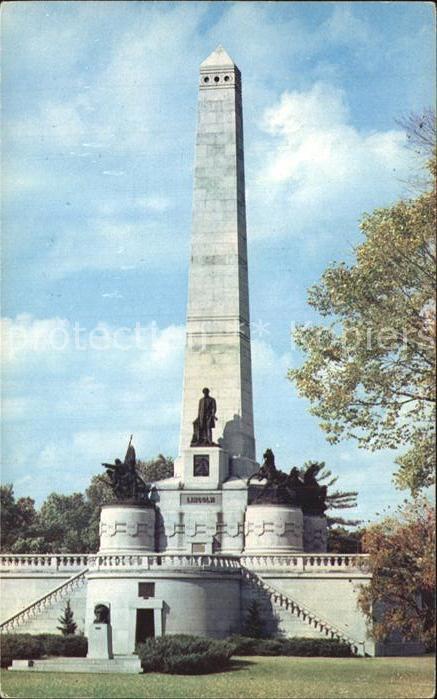 Springfield Illinois Lincoln's Tomb in Oak Ridge Cemetery