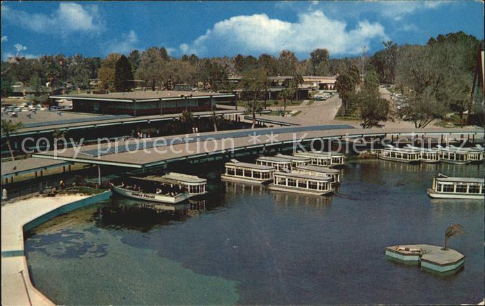 Silver Springs Florida Boat Docks Glass Bottom Boats