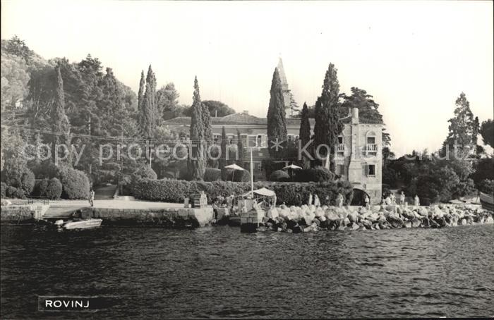 Rovinj Istrien Hotel Restaurant Uferpromenade