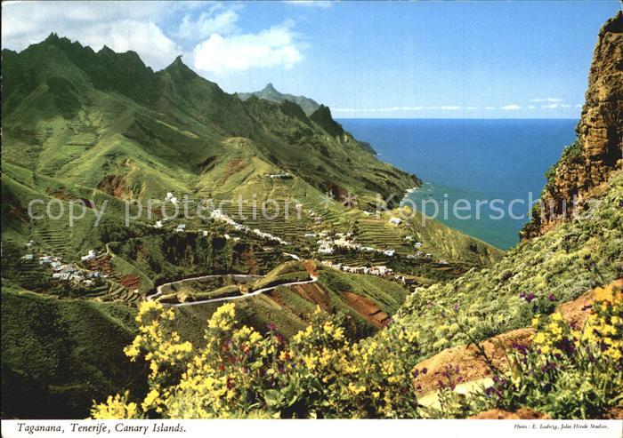 Taganana Panorama Kueste Meerblick