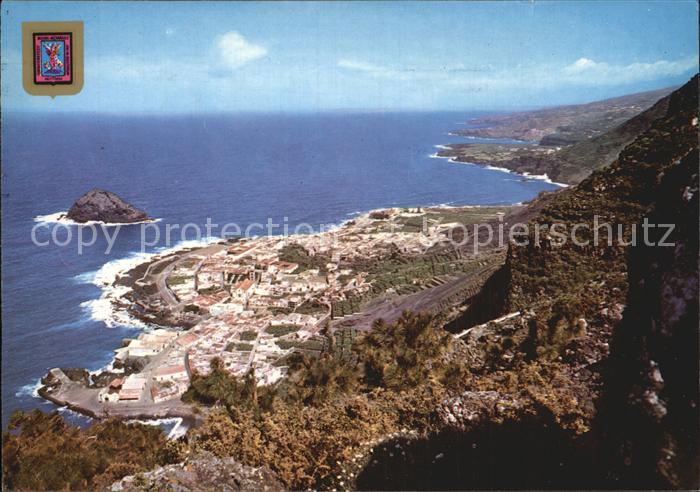 Garachico Vista general Panorama Kueste