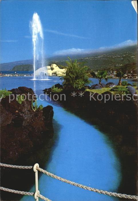 Puerto de la Cruz Lago Martianez Fontaene