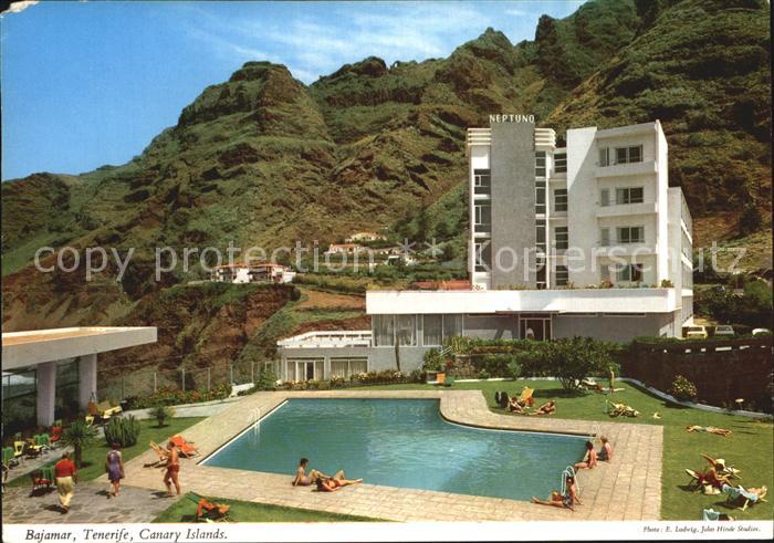 Bajamar Tenerife Hotel Neptuno Swimming Pool