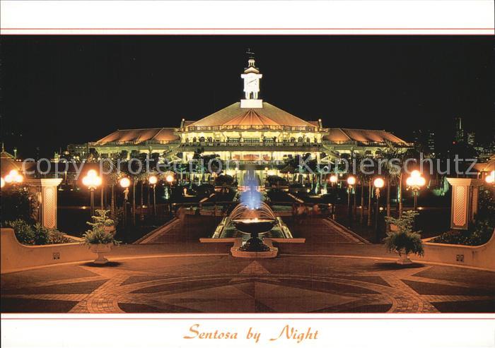 Singapore Sentosa by night