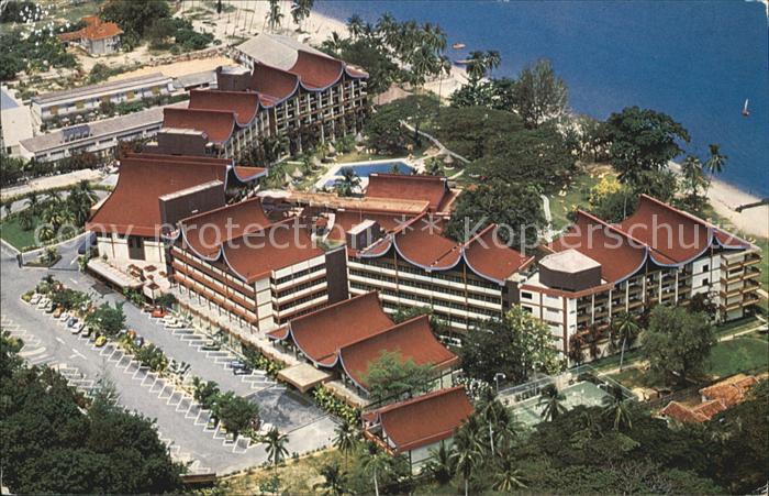 Penang Rasa Sayang Hotel aerial view