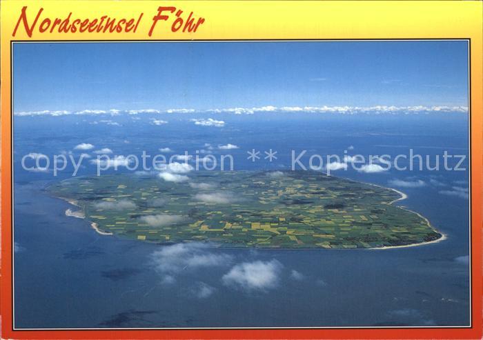 Insel Foehr Fliegeraufnahme