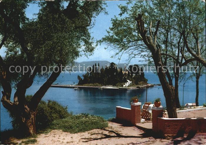 Corfou Le Pontikonissi Maeuseinsel
