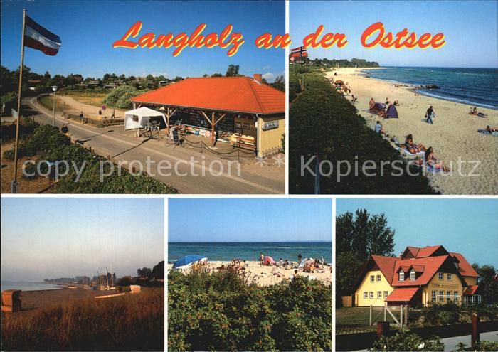 Langholz Ostsee Strand Kiosk Schullandheim