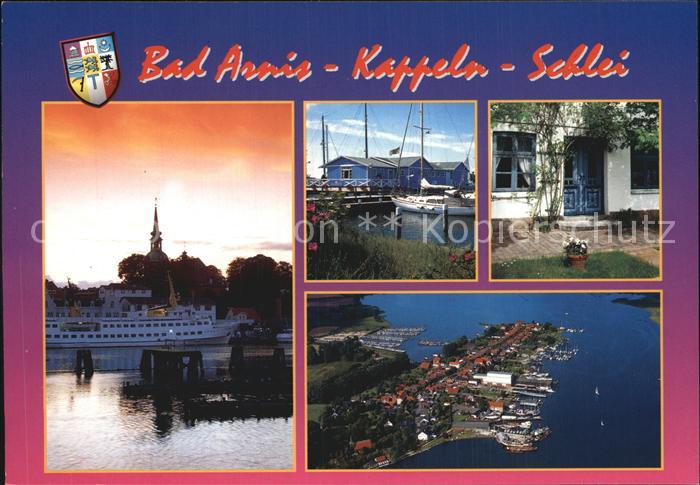 Bad Arnis Faehre Schlei Hafen Fliegeraufnahme