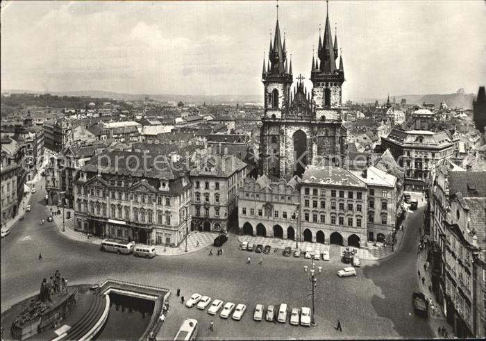 Prag Prahy Prague Altstaedter Ring Teynkirche