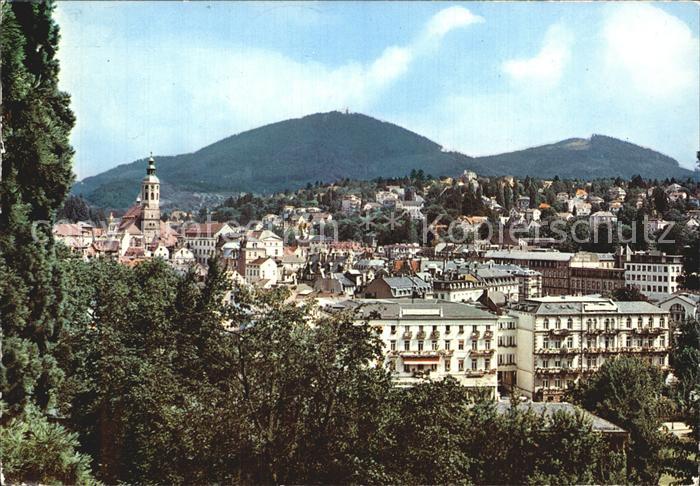 BADEN-BADEN BW Blick ueber die Stadt