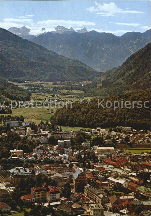 Bad Ischl Salzkammergut Panorama mit Hohem Dachstein