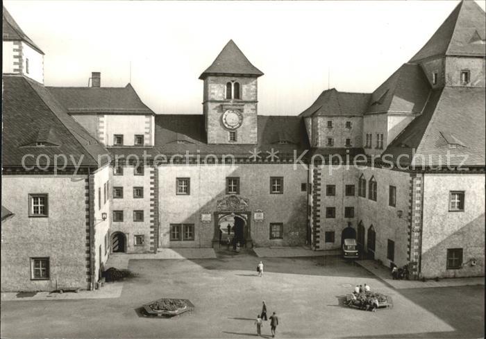 Augustusburg Innenhof des Schlosses