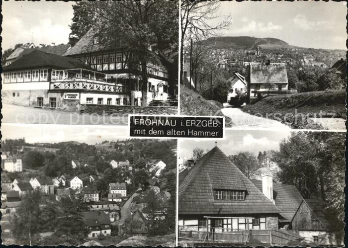 Frohnau Annaberg Frohnauer Hammer Historisches Hammerwerk Handabzug