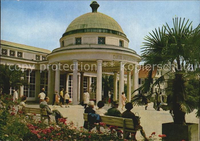 Bad Pyrmont Wandelhalle mit Brunnentempel