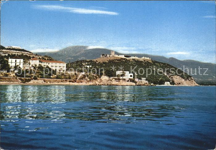 Platamon Vue vers le Fortresses Festung