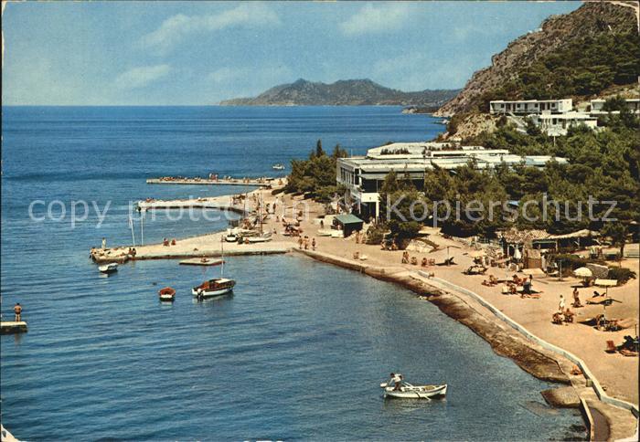 Lutraki Loutraki Strand Hotel Restaurant Kueste