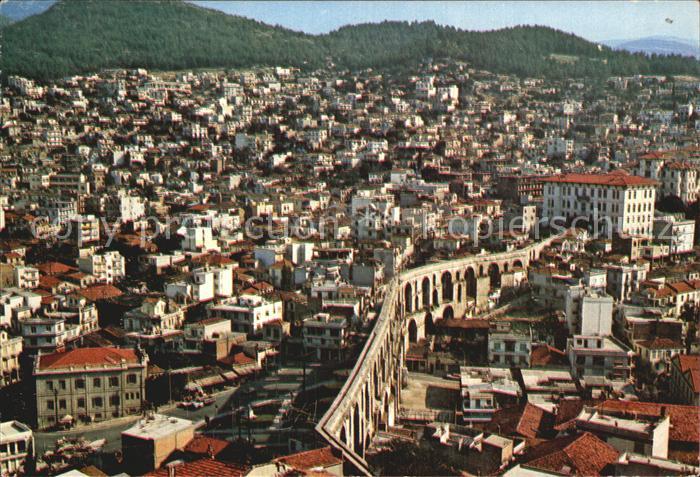 Kavala Cavala Blick ueber die Stadt
