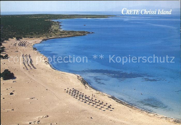 Kreta Crete Strand Kueste Fliegeraufnahme